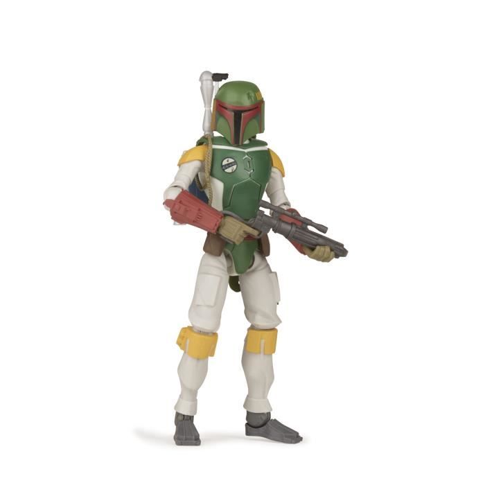 star wars galaxy of adventures figurine boba fett de 12 5 cm achat vente robot animal anime sw boba fett soldes cdiscount