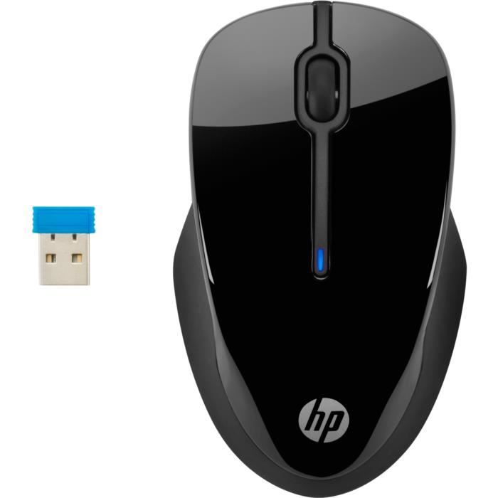 Souris sans fil HP 250 – Noir