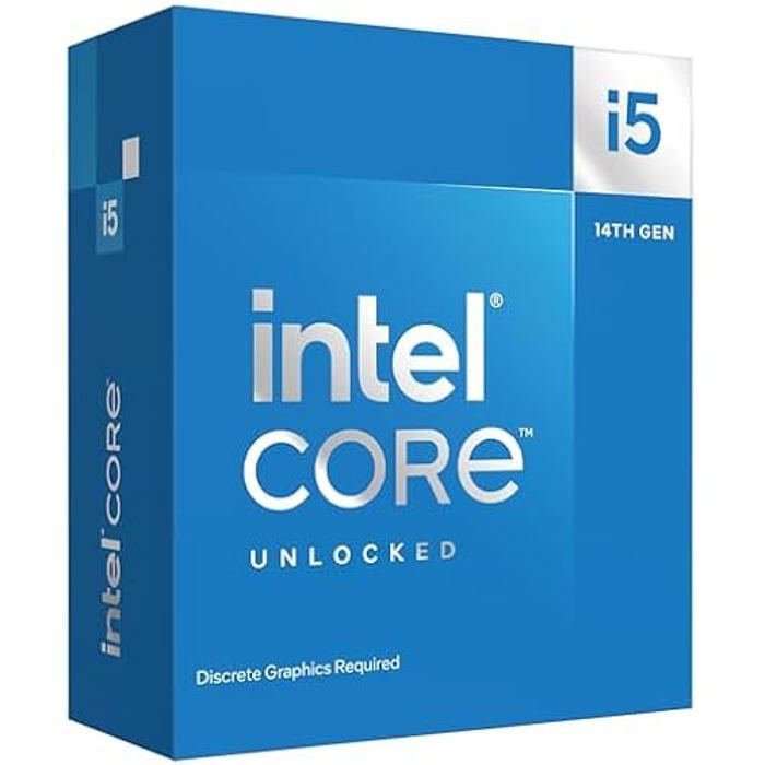 Processeur - INTEL - Core I5-14600KF - 14 Cœurs - 20 Fils - 53 GHz Turbo