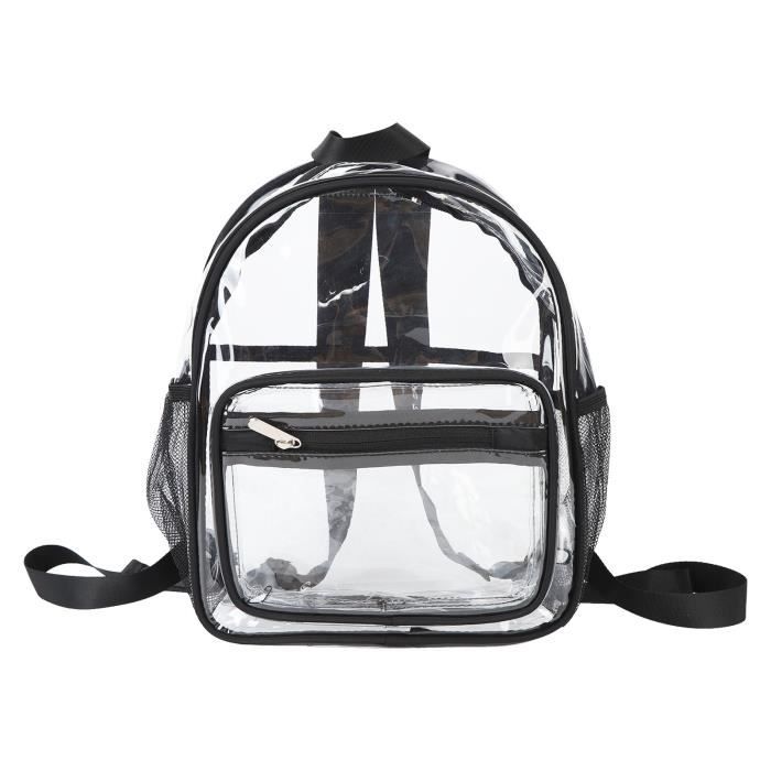 Mini Sac à Dos Transparent 2026 – Approuvé Stade, Étanche – Idéal Pour Travail, Matchs Et Événements Sportifs
