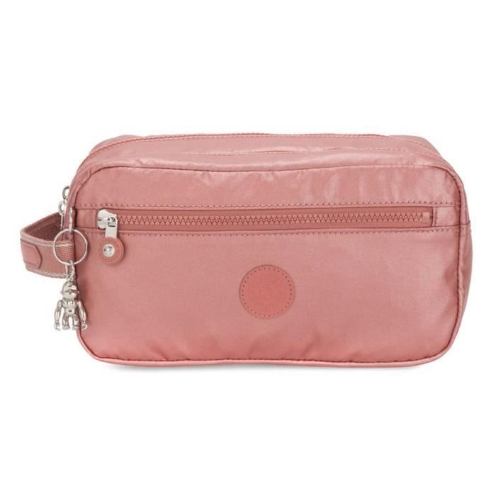 Kipling Basic Agot Toiletry Bag kipling M Metallic Rust [85820] kit