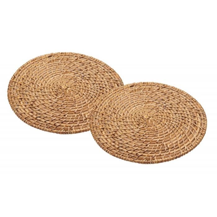 Set Table Rotin Achat Vente Pas Cher