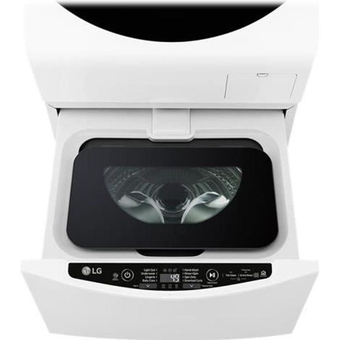 Lg Fm27k5wh Machine A Laver Independant Wifi Largeur 59 5 Cm Profondeur 70 Cm Hauteur 36 5 Cm Chargement Par Le Dessus 19 Achat Vente Lave Linge Cdiscount