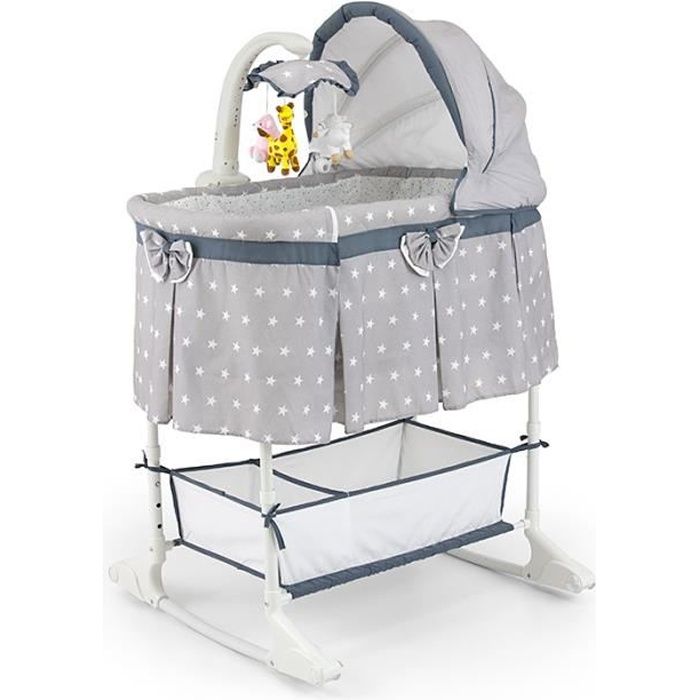 Berceau Bebe 0 5m Interactif Avec Telecommande 4en1 Sweet Melody Etoile Cdiscount Puericulture Eveil Bebe