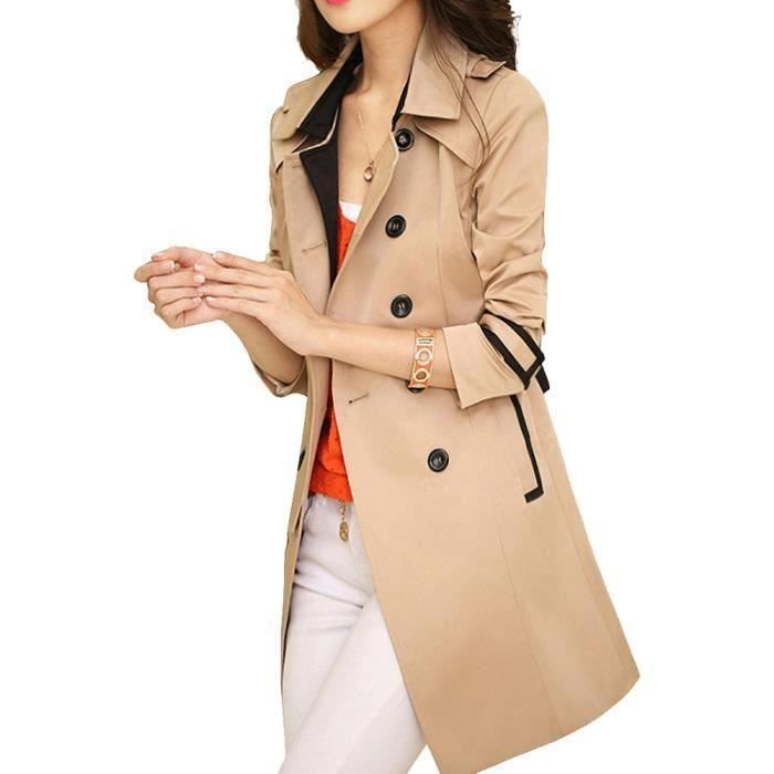 manteau trench femme