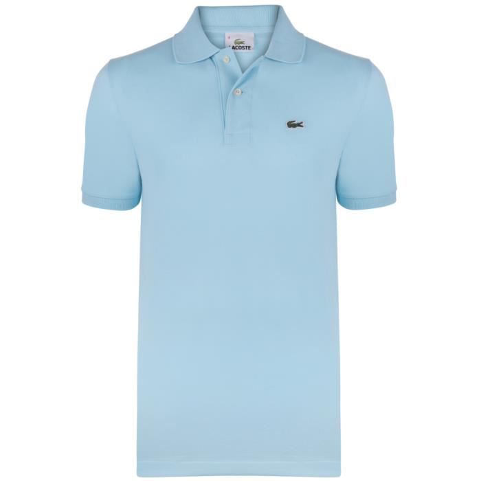 Lacoste Homme Polo Regular Fit Turquoise - Cdiscount Prêt-à-Porter