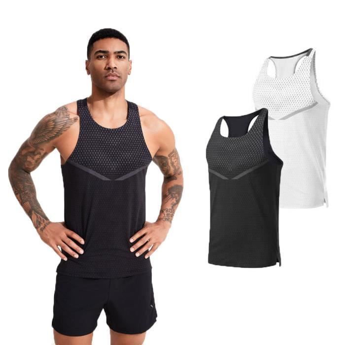 Cadmus Débardeurs De Sport Homme Sans Manches Lot De 3 - Séchage Rapide, Respirant Et Confortable