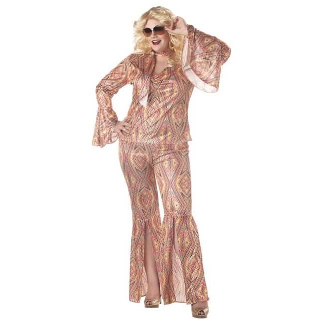 Déguisement disco multicolore grande taille femme XXL Cdiscount Jeux Jouets