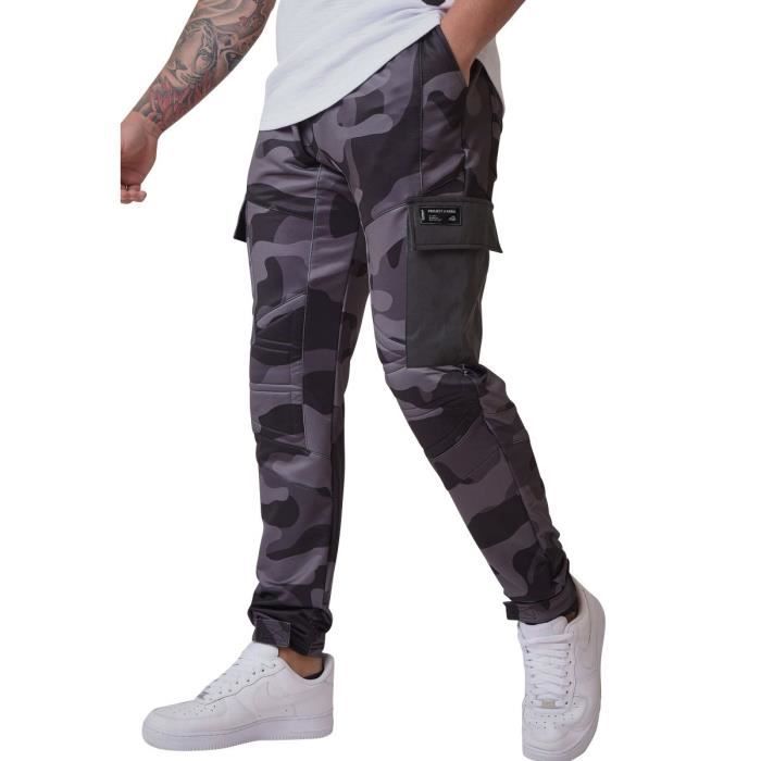 Pantalon jogging militaire best sale homme