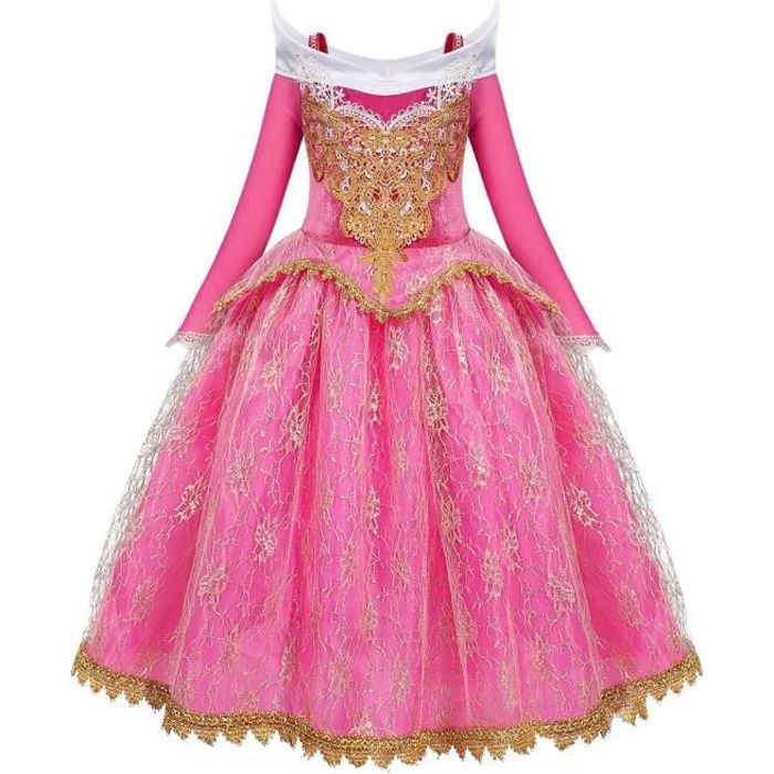 D guisement Princesse Arlo en Tulle Rose AMZBARLEY Cosplay