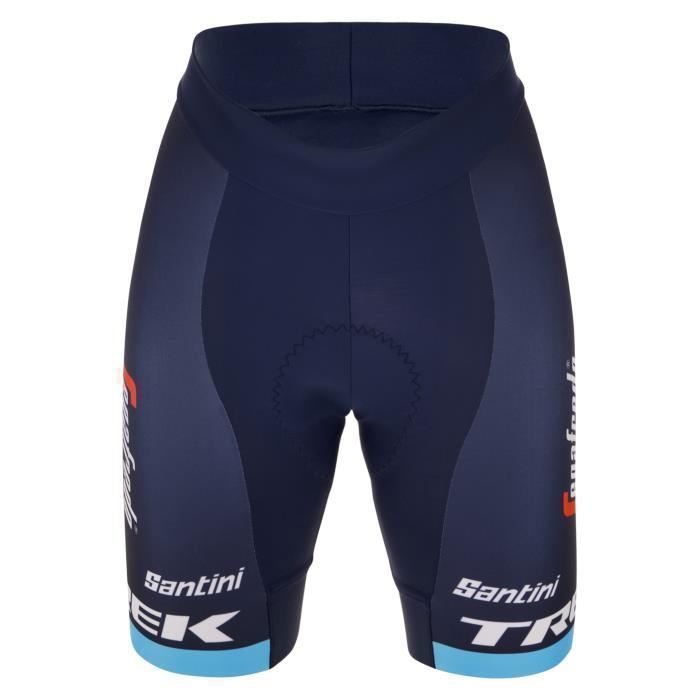 Cuissard femme Santini Trek Segafredo 2023 - Nautica - M - Compression - Peau de chamois wMAX