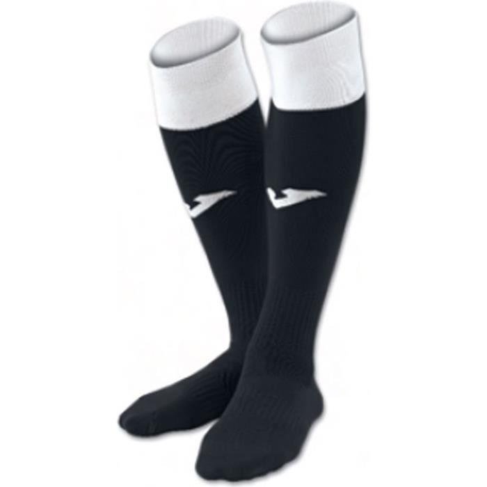 Joma Calcio 24 Chaussettes De Football - Noir / Blanc Taille: 34-39
