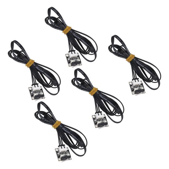 Interrupteurs Fin De Course Imprimante 3D – Lot De 5, Plug & Play, Compatible Ender 3, CR-10 - 2