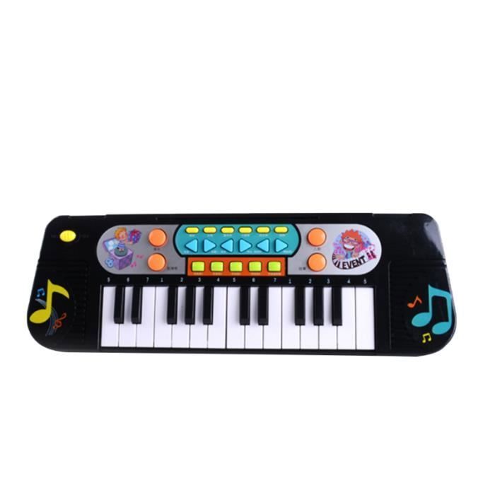 Jouet de Piano pour Enfants Mignons Piano Mini Clavier en Plastique de Simulation électronique avec lumière sonore Jouet Musical de Flocon de Neige pour Enfants garçons Filles 