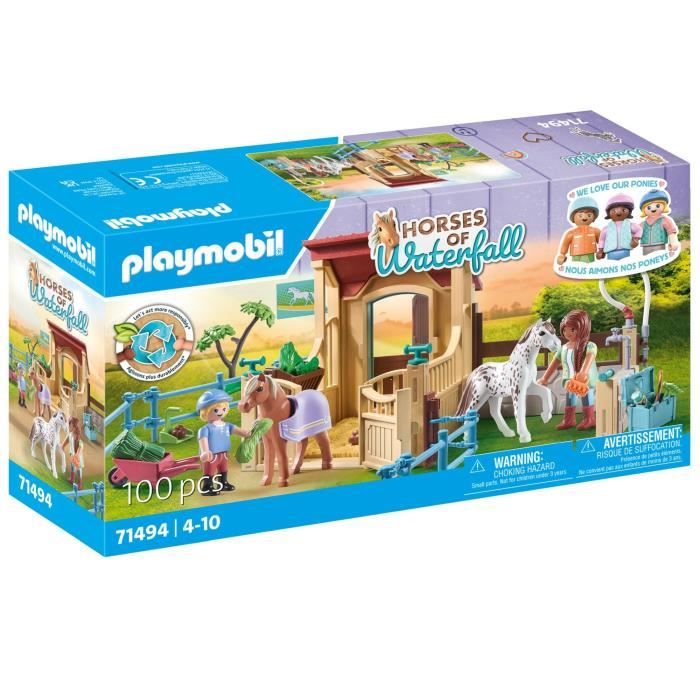 PLAYMOBIL 71494 Cavalières avec box et poneys