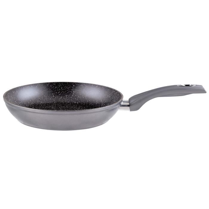 Wok 26 Cm Revêtement Marbre Aluminium Forgé Induction - Toledo San Ignacio