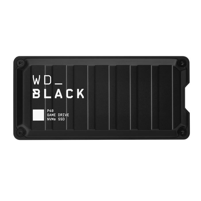 SSD externe portable - WD - Black P40 - 2 To - USB 3.2 Gen 2x2 - Performance exceptionnelle