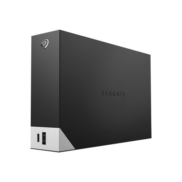 - Seagate - Seagate One Touch with hub STLC10000400 - Disque dur - 10 To - externe (de bureau) - USB 3.0 - noir - avec Seagate Res