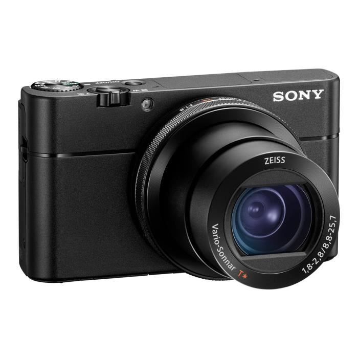 Sony Cyber-shot DSC-RX100 V Appareil photo numérique compact 20.1 MP 4K - 30 pi-s 2.9x zoom optique Carl Zeiss Wi-Fi, NFC