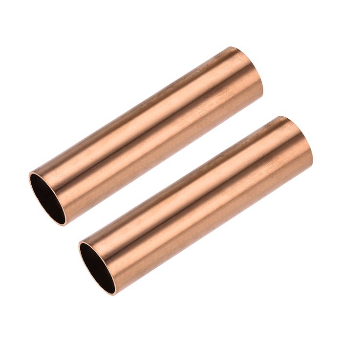 Sourcingmap Lot De 5 Tubes Capillaires En Acier Inoxydable 304 Argenté Diamètre Extérieur 2 Mm Diamètre Interne 250 Mm