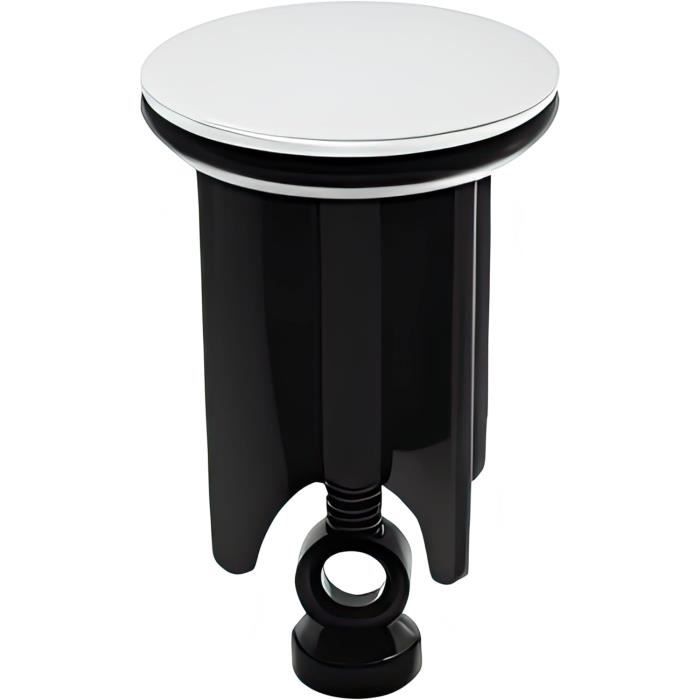 WJUAN - Bouchon D'évier 3 En 1 Avec Filtre Amovible - Pour Trous De 25 à 30 Mm - Or Ou Argent