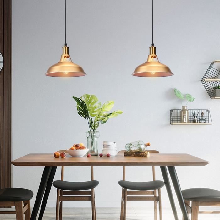 Plafonnier ,Métal Suspension Luminaire pour Salon Salle Chambre Décorer