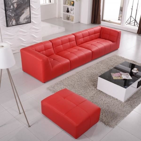 Avis Sur Takanap Canape Modulable Cuir Synth Pogo Pop Art Rouge Achat Vente