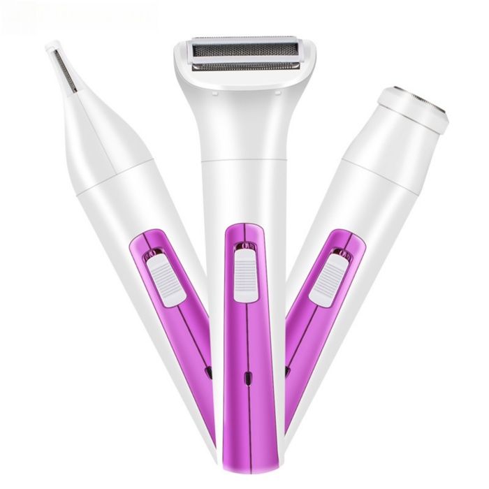 TD® rasoir electrique pour femme visage maillot sans douleur bikini 3 en 1  rechargeable homme usb partie intime sourcil jambe poils - Cdiscount  Electromenager