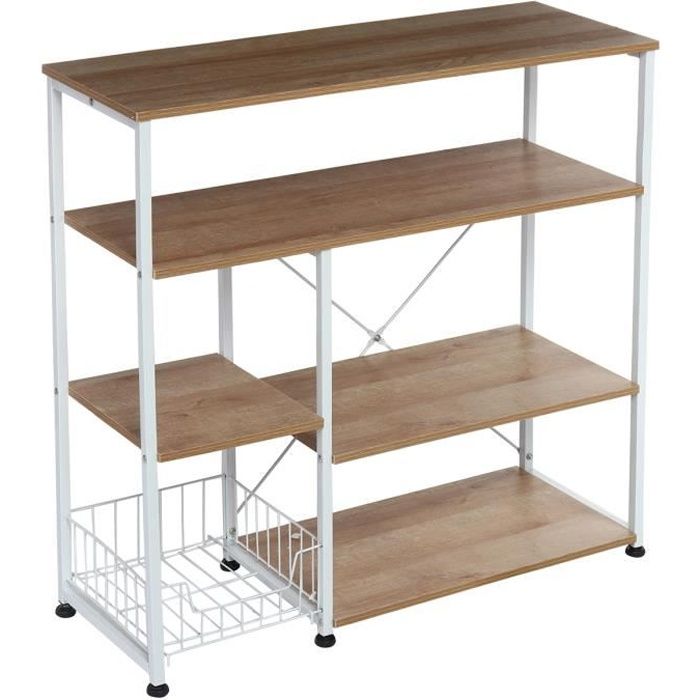 etagere de rangement etroite cdiscount