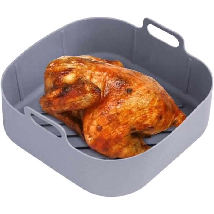 Doublure En Silicone Pour Friteuse à Air Ninja Crispi FN101GY - Compatible Récipient 4 L Et 6 Tasses, Antiadhésive, Lavable Lave-vaisselle