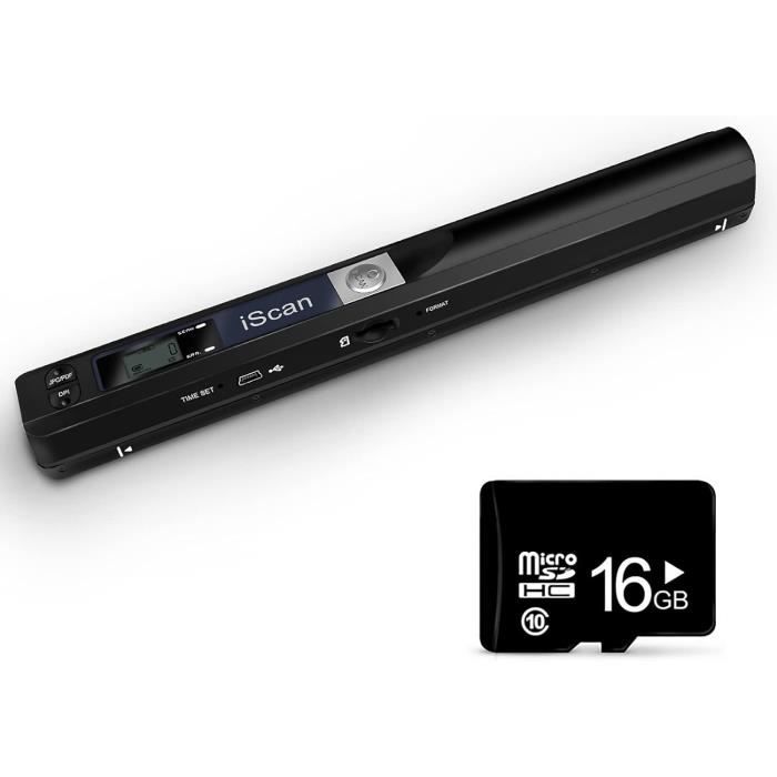 Scanner De Documents Portable Scanner D'Images Usb 900Dpi Scanner De ...