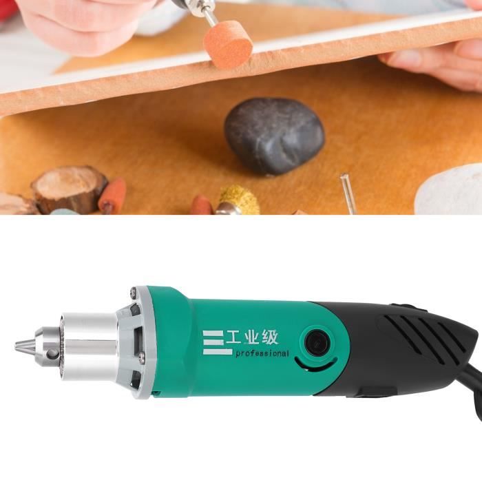 Meuleuse électrique 480W HT2420 Avec Mandrin 0,6-6,5 Mm - Vitesse Variable 5000-30000 Tr/min, Prise UE - 6