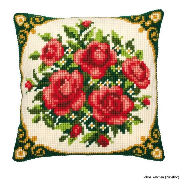 Vervaco Point De Croix Kit Coussin Complet Set MAISON EN PAIN D'ÉPICES