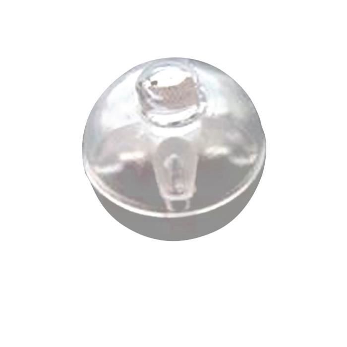100 Mini Lampes LED Pour Ballons - Jaune Chaud, 1 Cm, Facile à Activer, Pour Fêtes Et Mariages