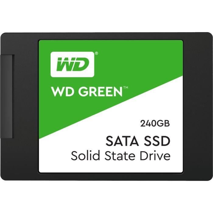 WD Green™ - Disque SSD Interne - 240 Go - 2.5 (WDS240G2G0A)