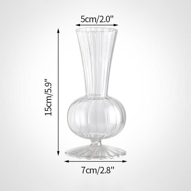 VASE,Glass Vase S10Vases En Verre Simples Style Nordique, Bouteille D