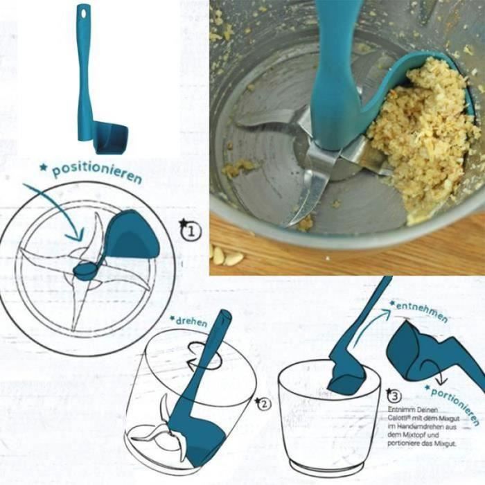 Disque De Cuisson Compatible Thermomix TM5, TM6 Et TM31 + Spatule Rotative Offerte – Parfait Pour Mixer Et Cuisiner Sans Effort
