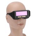 Cikonielf Lunettes de soudeur Assombrissement automatique solaire de soudures TIG MIG lunettes soudeur yeux lunettes-1