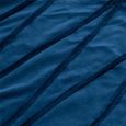 2pcs Housse de Coussin Noël -  Bleu Marine 60x60cm en Velours avec Rayure Taie - pour Canapé Bureau Moderne - Topfinel-1