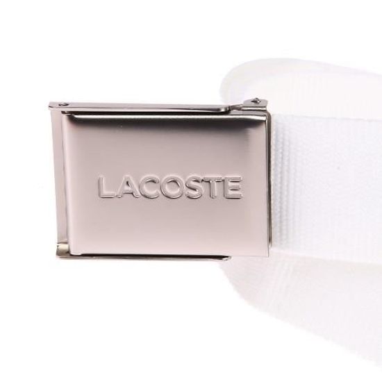 ceinture lacoste blanche
