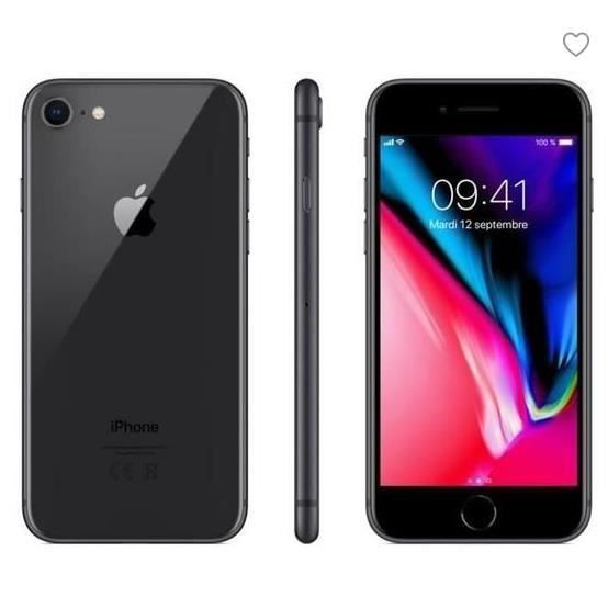 APPLE Iphone 8 256Go Gris sidéral - Reconditionné - Très bon état