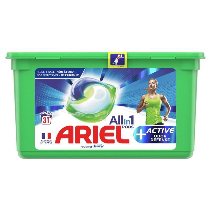 ARIEL Allin1 Pods Lessive en capsules Original - 31 lavages - La Poste
