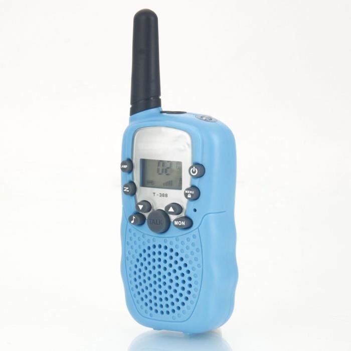 Talkie Walkie Enfant Rechargeable - Portée 3 km & Autonomie 48h | Cadeau Anniversaire Garçon