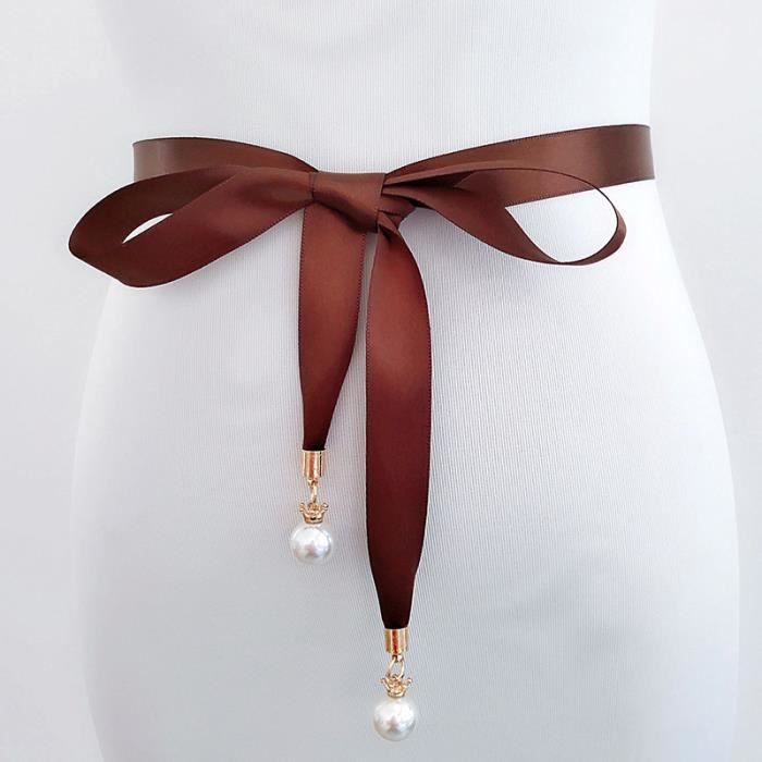 Ruban ceinture pour robe 2025