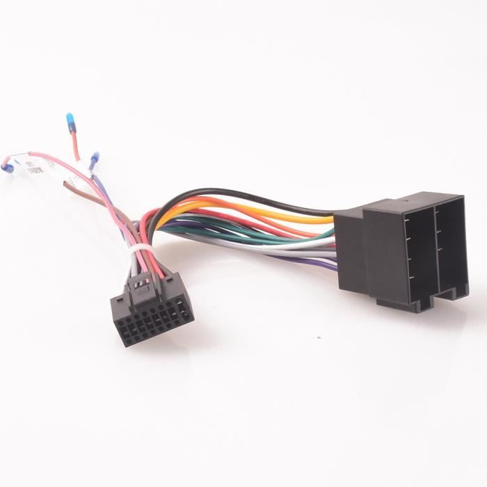 Adaptateur Branchement Autoradio Câble Adaptateur 16 Broches Vers ISO Pour Prise Standard Android Autoradio Avec Volant Et Lignes De Contr Le Inverse Cable Autoradio Adaptateur Branchement Autoradio Câble Adaptateur 16 Broches Vers ISO Pour Prise Standard Android Autoradio Avec Volant Et Lignes De Contr Le Inverse Cable Autoradio