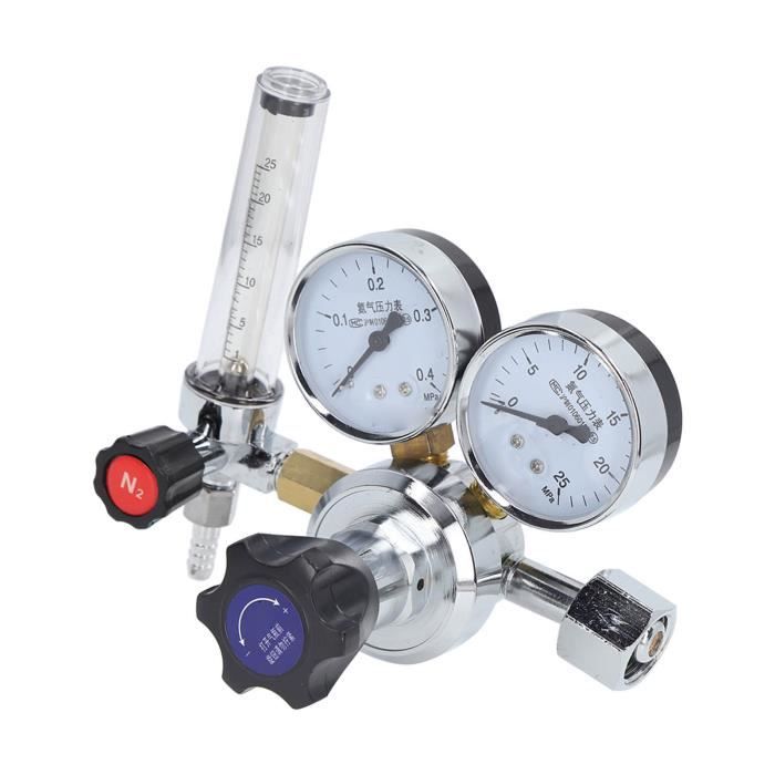 Vanne De Débitmètre D'Équilibrage Laiton 1/2 Pouce - Vanne Manuelle Double Régulation Pour Circuit De Chauffage