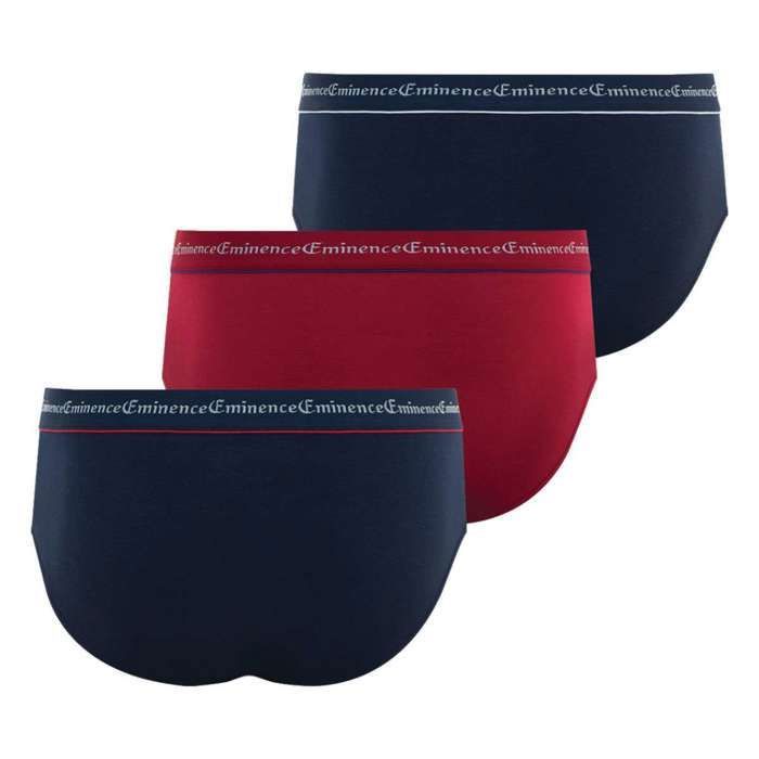 Slip Homme En Coton Basic - Taille Moyenne, Couleur Unie, Neuf Avec étiquettes, Paquet De 1