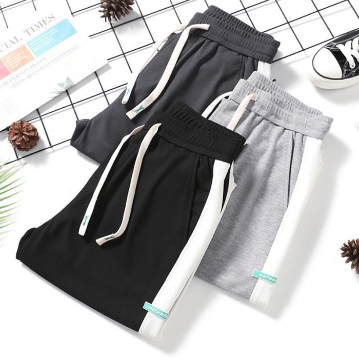 Jogging En Maille Piquée Avec Poches Zippées - Gris - Grandes Tailles