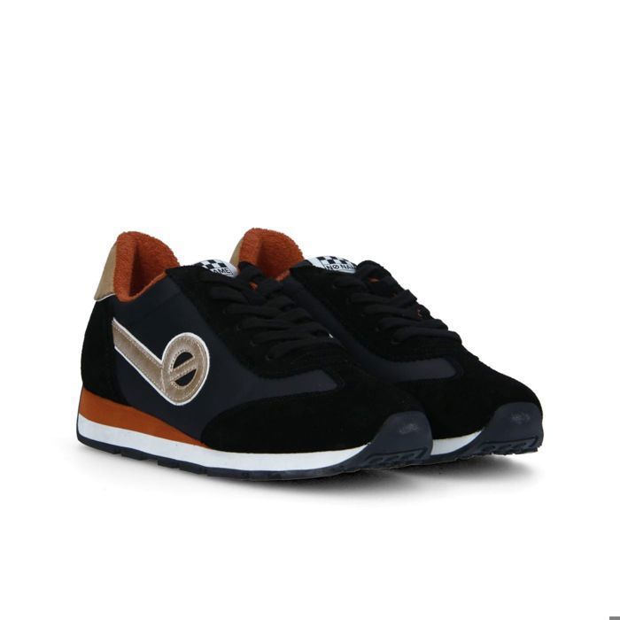 Basket NO NAME CITY RUN JOGGER SUEDE CAMPER Adulte Lacets Mixte Noir Daim Nubuck Plat Noir Cdiscount Chaussures