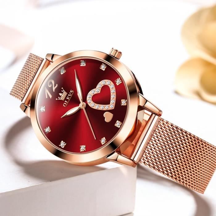 Montre sales diamant noir